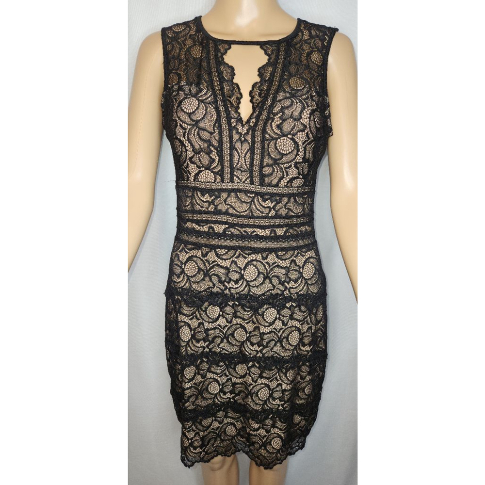 Guess | Black and Tan | Dress | Women | Size Medium